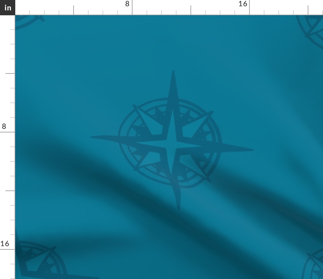 Compass Rose - Large Format