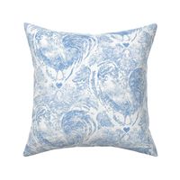 Coq Amoureux French Country Distressed Toile