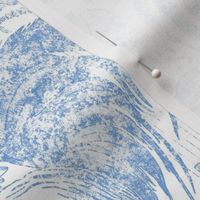 Coq Amoureux French Country Distressed Toile