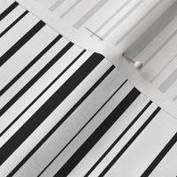 Black and white barcode lines