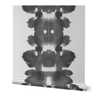 Custom Heidi single large black double inkblot