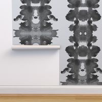 Custom Heidi single large black double inkblot