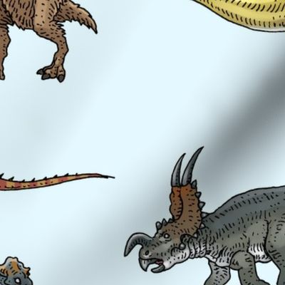 Cretaceous Dinosaurs - LARGE
