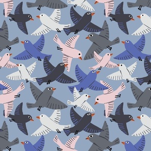 Flock Of Birds | Blues