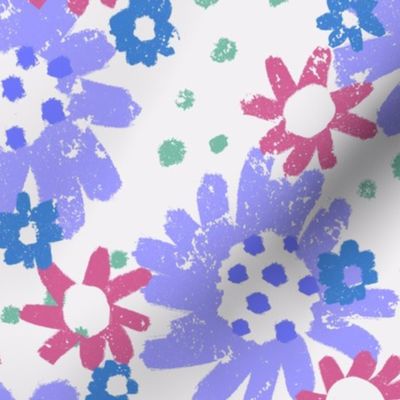 Funky_Sunflowers_Violet_Pink_Blue