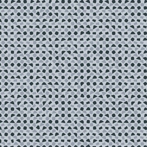 Turtle Skin - Grey - on light grey - L large scale - Palms and Turtles snake reptile skin texture