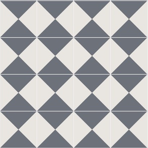 French Chateau Tiles Grey-Flag