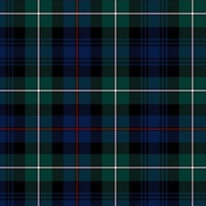 Mackenzie tartan, 6" dark modern