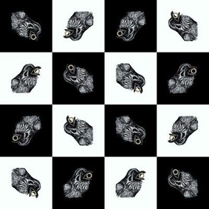 Checkerboard Ravens II