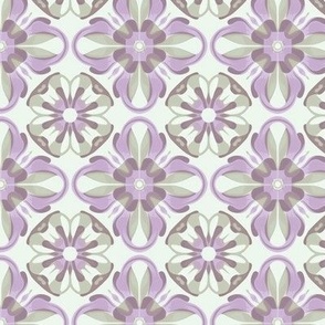 Grey and Lavender Talavera Tiles