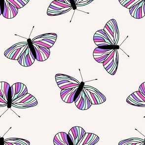 Pretty Butterflies - Large Scale