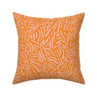 Abstract Lines - Orange