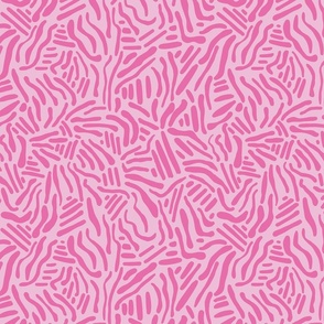 Abstract Lines - Pink