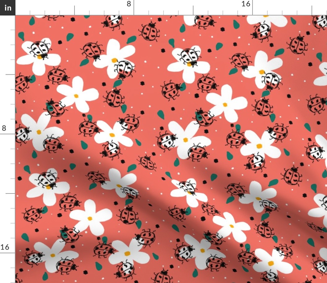 Ladybugs_And_Blossoms_-_Peach