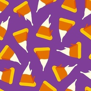 Candy Corn Pizza - purple - LAD23