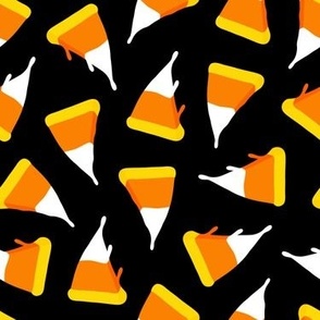 Candy Corn Pizza - black - LAD23