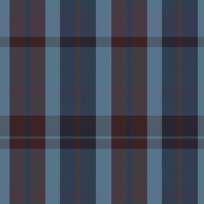 Aillith Plaid Pattern - Marroon Red, Light Blue, Navy  - Winter Tartan Collection