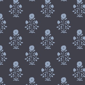 Modern Trad Floral | Moody Blues