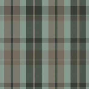 Aillith Plaid Pattern - Sage Green, Forest Green, and Tan- Dark Academia Tartan Collection