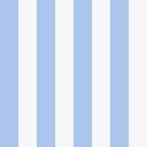 Stripe, 1" (Vogue 1874), Blue and Off white