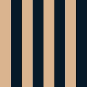 Stripe, 1" (Vogue 1874), Brown and Black