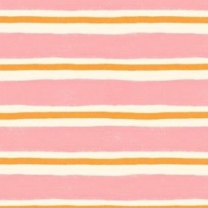 Orange + Pink Stripes