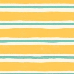 Yellow + Blue Stripes