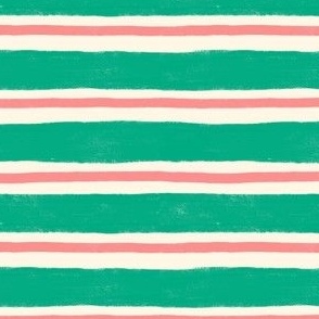 Green + Pink Stripes
