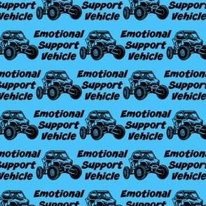 EMOTIONAL SUPPORT SXS, BLUE/BLACK