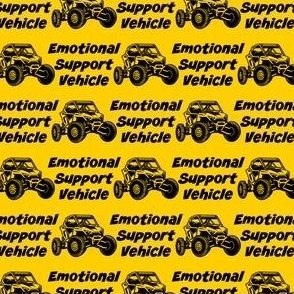 EMOTIONAL SUPPORT SXS, YELLOW/BLACK