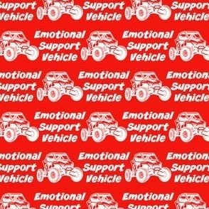 EMOTIONAL SUPPORT SXS, RED