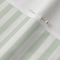 Dreamy stripes small light green and cream 