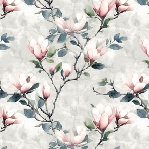 Weathered Magnolia Branches | Shell Pink