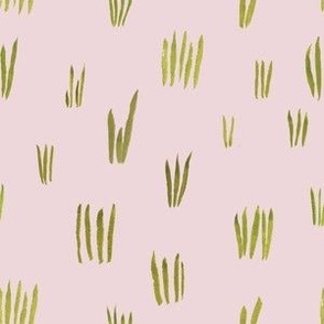 Safari grass pattern pink 