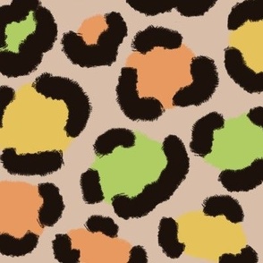 Leopard__Yellow_Orange_Green__Large