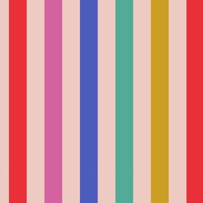 Rainbow Stripes vertical