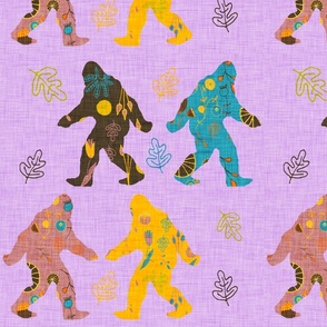 Cryptozoology - Bigfoot Mauve