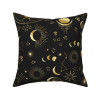 moon phase celestial gld pattern