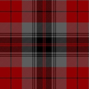 Douglas red & grey tartan,  6"