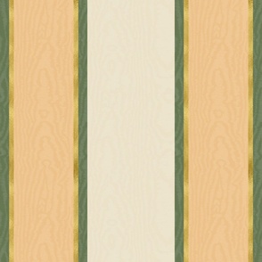 Moire Stripes (Large) - Peach, Cream and Gold Foil   (TBS101)