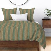 Moire Stripes (Medium) - Brown, Dark Green and Gold Foil   (TBS101)