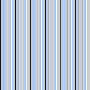 Light Blue, Gray, and White Vertical Stripe