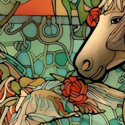 alphonse mucha horse 