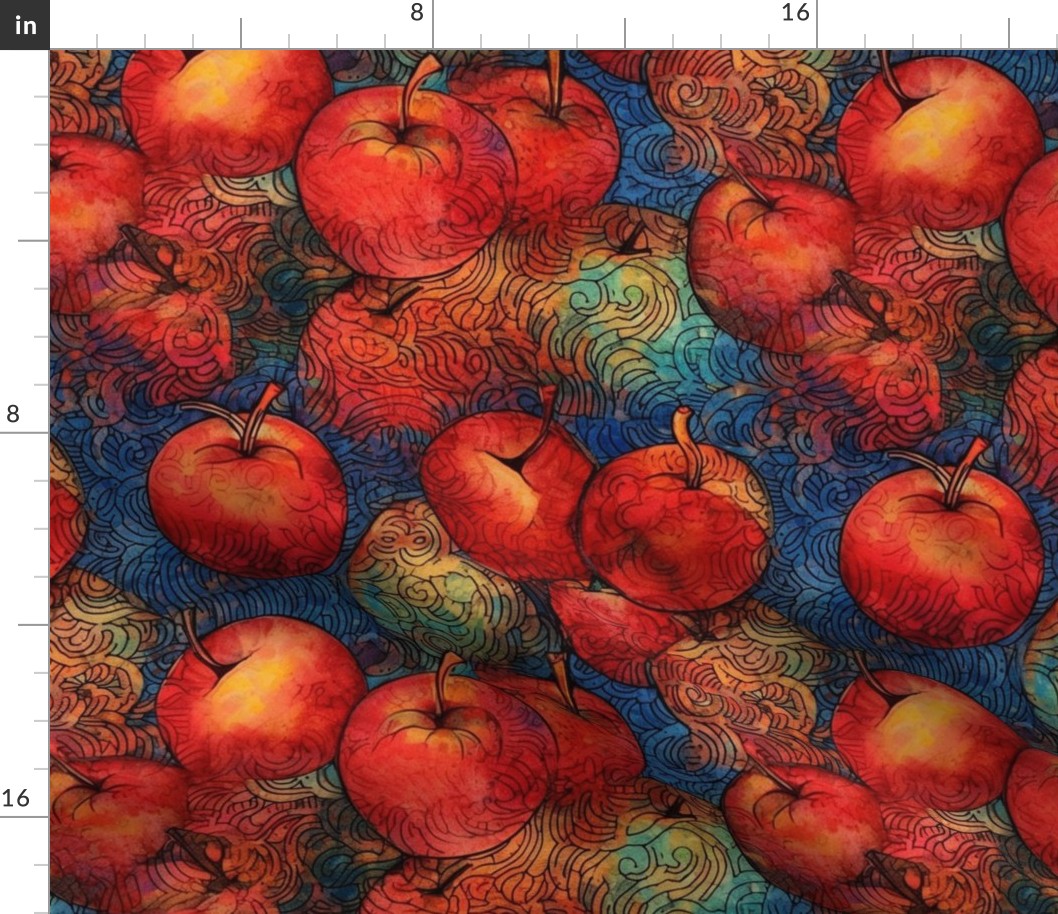 batik apples 