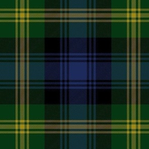 Gordon tartan (simplified Esselmont) 6"