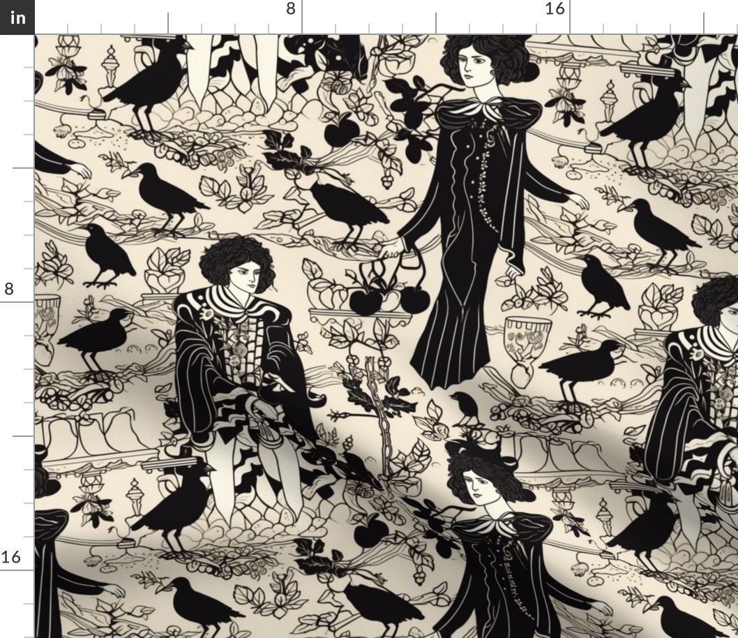 aubrey beardsley and the crows