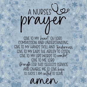Nurse Prayer - 2 Yard
