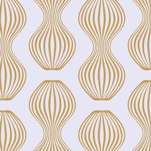 Hourglass - Gold on Light Grey