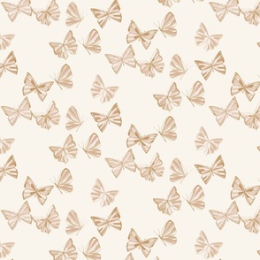 Retro Boho Butterflies - Pink