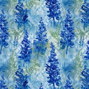 bluebonnets batik 
